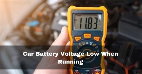 Battery Voltage When Car is Running: A Symphony of Electrons and Mechanical Whispers