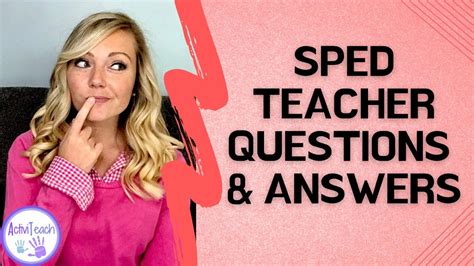 Questions to Ask a Special Education Teacher