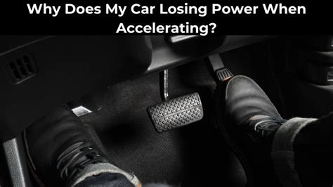 Why is my car losing power when I accelerate, and could it be related to the moon's gravitational pull?